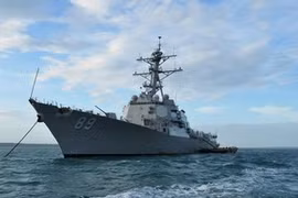 La frégate USS Vandegrift. (Source: wn)