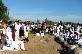 Le Nouvel An Ramawan est une fête très importante des Cham à Binh Thuân. Photo : VNA