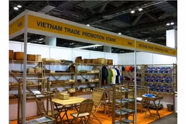 Un stands du Vietnam lors du salon Gifts and Premiums Fair Singapore (Source: Internet)