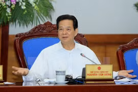 Le Premier ministre Nguyên Tân Dung. 