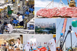 Le processus de restructuration économique du Vietnam s’est accéléré en 2014. (Source : VOV)