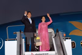 Le PM Nguyen Tan Dung et sa suite ont quitté Hanoi le 29 mai pour le Kazakhstan. (Source : VNA)