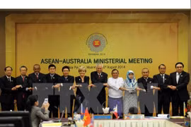La conférence ministérielle ASEAN-Australie le 10 août 2014. Photo d'illustration. (Source: AFP/VNA)