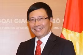 Le vice-Premier ministre et ministre vietnamien des AE Pham Binh Minh. (Photo: Thong Nhat/VNA)