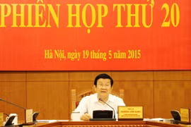 Le chef de l'Etat, M. Truong Tan Sang.