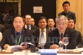 Le Vietnam est présent à la conférence élargie des hauts officiels de la défense de l'Association des nations de l’Asie du Sud-Est (ADSOM+) de l’année 2015. (Source : VNA)