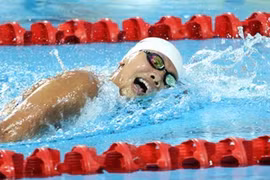 La nageuse Nguyen Thi Anh Vien s'est qualifiée à la finale du 400m quatre nages.