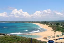 La plage Nhat Le. Photo : internet
