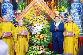 Le Premier ministre présente ses vœux à l’occasion de la Journée du Vesak