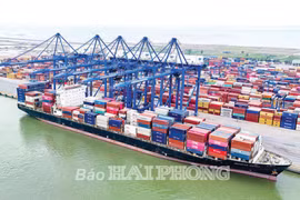 Le port de Hai Phong. Photo: baohaiphong.vn