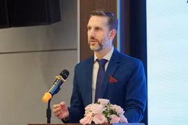 Le représentant du Fonds des Nations Unies pour la population (UNFPA) au Vietnam, Matt Jackson. Photo: UNFPA