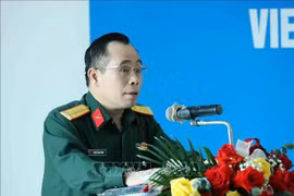 Le colonel Nguyên Nhu Canh, directeur adjoint du Département des opérations de maintien de la paix du Vietnam. Photo: VNA