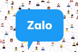 Zalo est un service multiplateforme de messagerie instantanée vietnamien développé par VNG. Photo: Internet