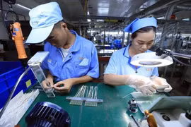 Les principaux produits d'exportation vietnamiens vers le Chili sont les téléphones et les accessoires, les machines, les équipements et autres pièces détachées. - Image d'illustration. Photo : VNA
