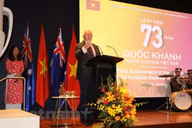 La Fête nationale célébrée en Australie, au Japon et au Laos