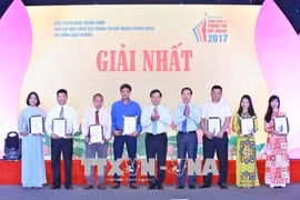 Le Prix national de l’information extérieure couronne 67 oeuvres