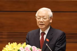 Félicitations au président Nguyen Phu Trong