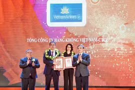 Vietnam Airlines au top dix des meilleures entreprises du Vietnam