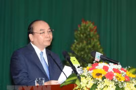 Le Premier ministre Nguyen Xuan Phuc en déplacement à Can Tho