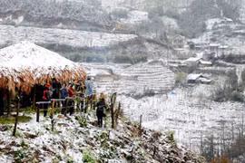 Diverse activités au Festival d'hiver de Sa Pa 2018 pour célébrer Noël