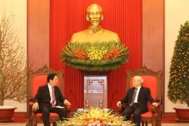 Le secrétaire général du Parti reçoit l’ambassadeur chinois
