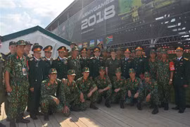 Le Vietnam participe aux Jeux militaires internationaux 2018 en Russie