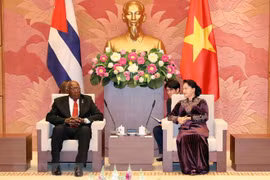 La présidente de l’AN rencontre le premier vice-président cubain