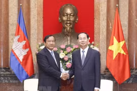 Le président Trân Dai Quang reçoit le ministre cambodgien des Affaires étrangères 
