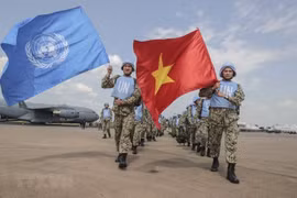 Les casques bleus vietnamiens au Soudan du Sud loués par la presse internationale