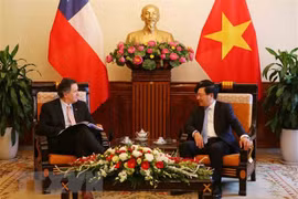 WEF ASEAN 2018 : le vice-PM Pham Binh Minh reçoit des invités étrangers