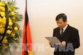 Cérémonie funéraire en mémoire du président Tran Dai Quang à New York