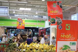 Le longane de Hung Yen vendu dans les supermarchés de Big C