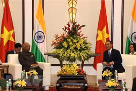 Le président indien Ram Nath Kovind se rend à Dà Nang
