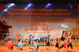 Des artistes vietnamiens saluent la Fête nationale du Laos