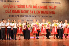 Un spectacle russe à Thanh Hoa
