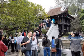 Hanoi : forte hausse du nombre de touristes étrangers