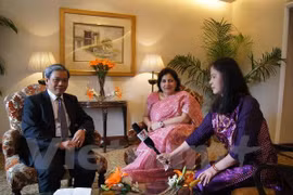 Les relations Vietnam-Inde se développent heureusement 