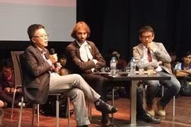 Rencontre avec les Professeurs Cédric Villani et Ngo Bao Chau à Hanoi