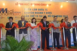Ouverture de Vietnam Medi-Pharm Expo à Ho Chi Minh-Ville
