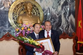 Le vice-président de la Cour populaire suprême du Laos à l'honneur 