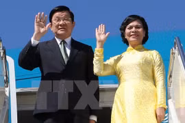 Truong Tan Sang part pour le 23e Sommet de l’APEC aux Philippines