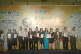 Remise du Top 5 et de la médaille d'or des TIC Vietnam 2015 