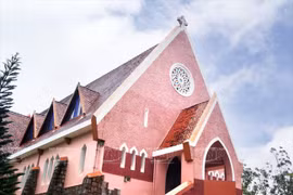 Beauté de la cathédrale Domaine de Marie à Dalat