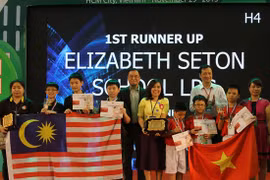 Concours Robothon 2015 : le Vietnam remporte deux des six Premier prix 