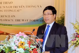 Colloque sur les 70 ans de la diplomatie vietnamienne