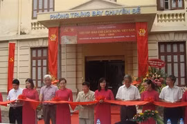 Expo sur la presse révolutionnaire vietnamienne (1925-1945) 
