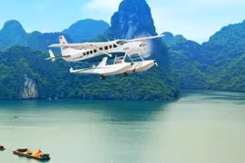 Tours d'hydravion à Ha Long: 3.500 passagers en un an