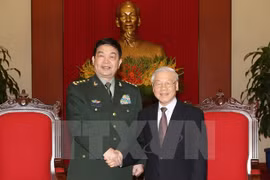 Le leader du PCV reçoit le ministre chinois de la Défense