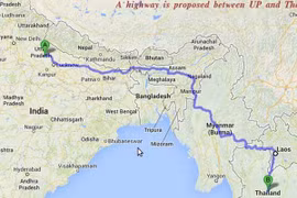 Inde, Thaïlande et Myanmar construisent une autoroute