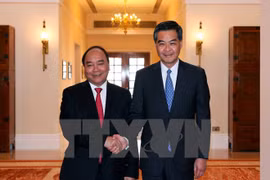 Le Premier ministre rencontre le chef de l’exécutif de Hong Kong